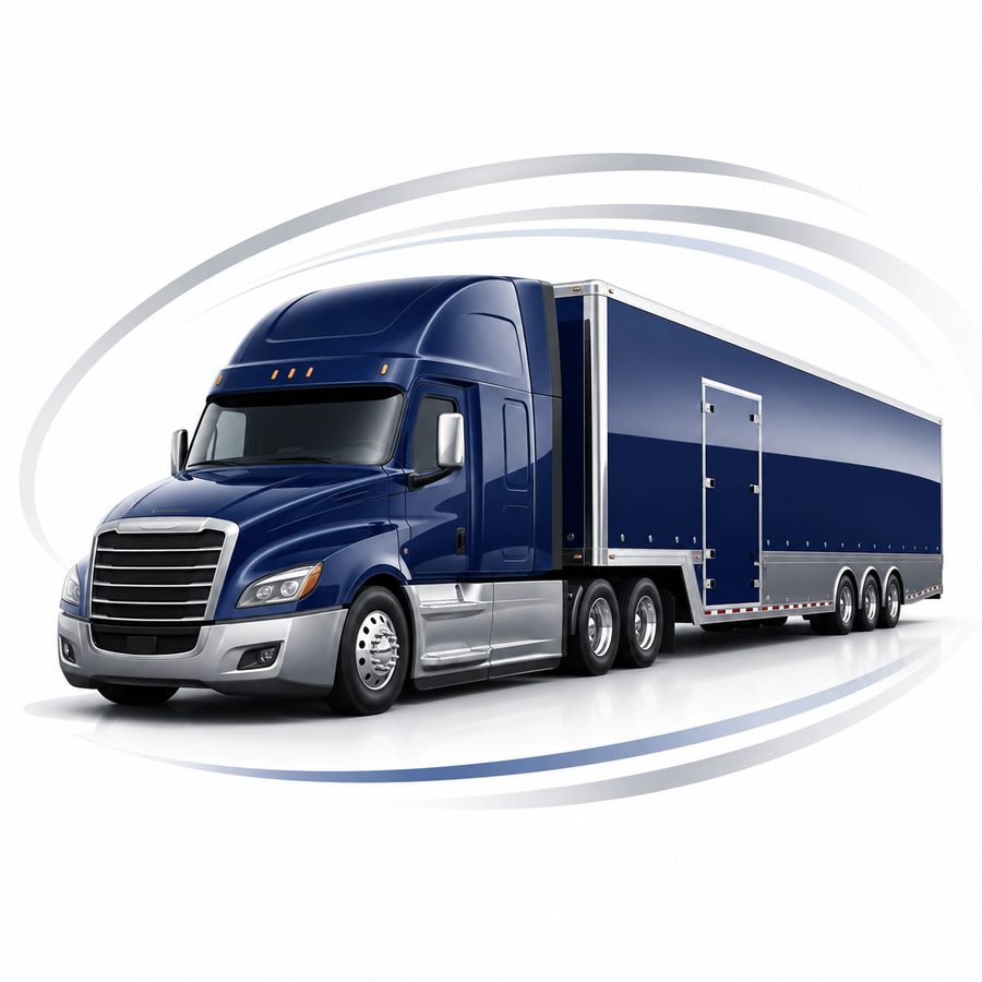 Enclosed auto transport trailer for luxury and classic cars
